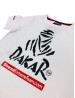 Vaikiški balti marškinėliai DAKAR 2020