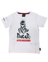 Vaikiški balti marškinėliai DAKAR 2020