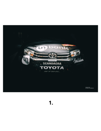 Plakatas "DAKAR RALLY"