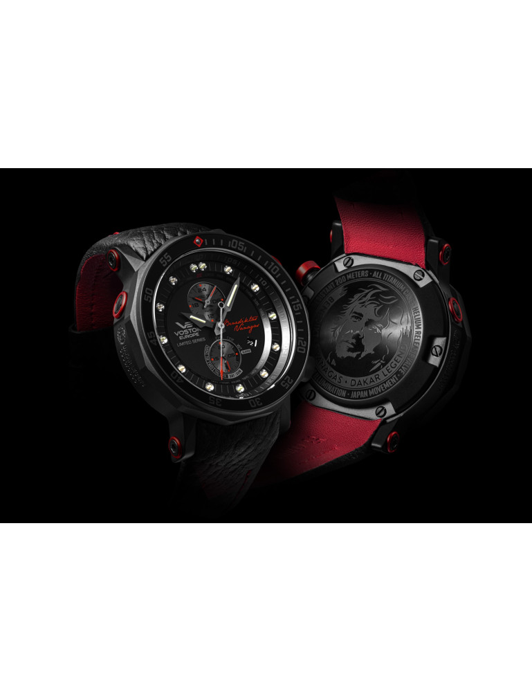 Laikrodis „Vostok Europe Dakar Legend. Black Edition“