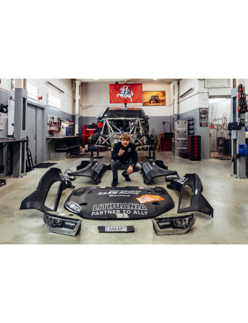 Priekinis konstruktyvas TOYOTA GAZOO Racing Hilux