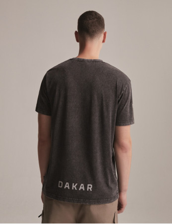 Marškinėliai DAKAR WASH Graphite