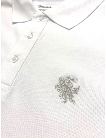 „Vytis“ polo marškinėliai - balti