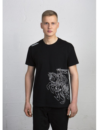 Marškinėlių rinkinys VYTIS | Juodi ir balti marškinėliai