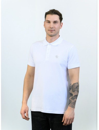 „Vytis“ polo marškinėliai - balti