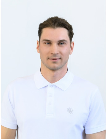 „Vytis“ polo marškinėliai - balti