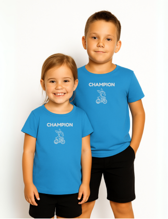 CHAMPION vaikiški marškinėliai | Velomaratonas