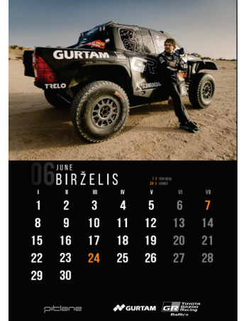 Sieninis kalendorius 2024