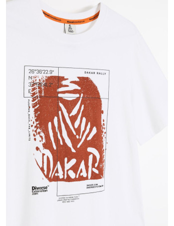 DAKAR DES vyriški marškinėliai