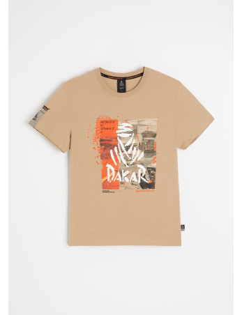 DAKAR TRACK vyriški marškineliai