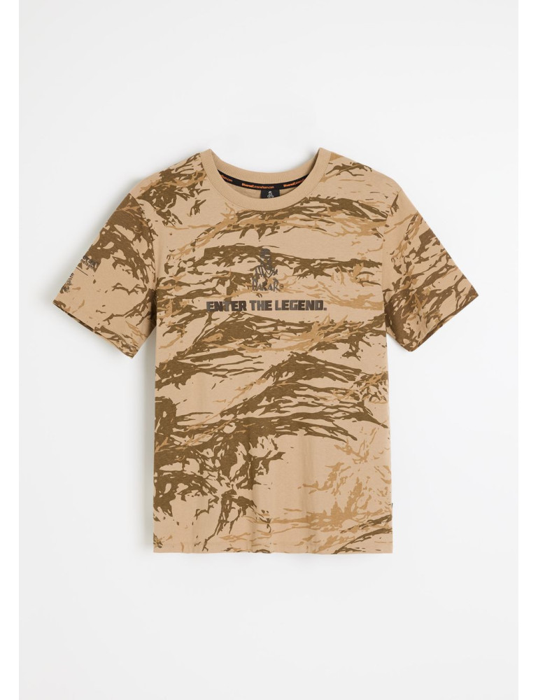 DAKAR DUST CAMO vyriški marškinėliai