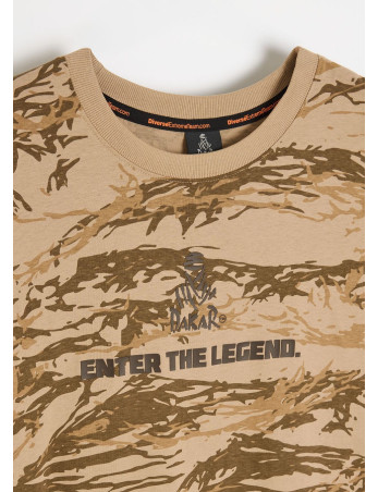 DAKAR DUST CAMO vyriški marškinėliai