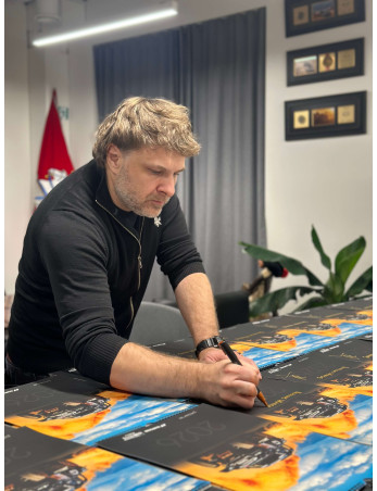 A3 sieninis kalendorius 2026 su parašu | Benediktas Vanagas