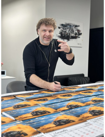 BIURO kalendorius 2026 su parašu | Benediktas Vanagas