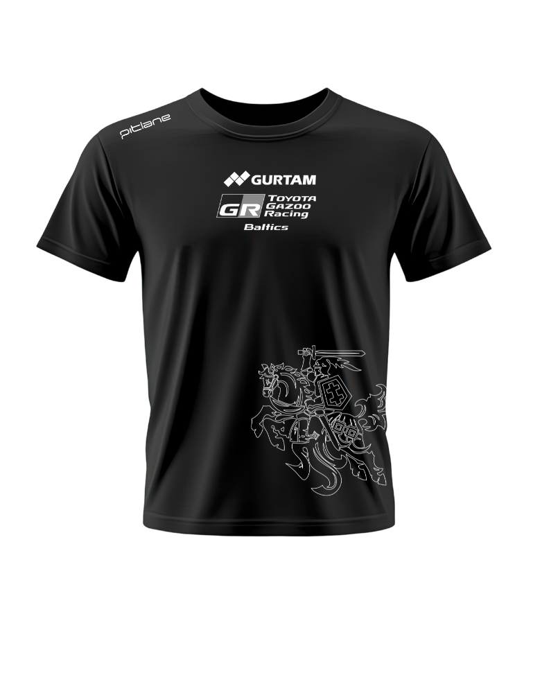 KOMANDA vyriški marškinėliai | Benediktas Vanagas | Dakaras 2026