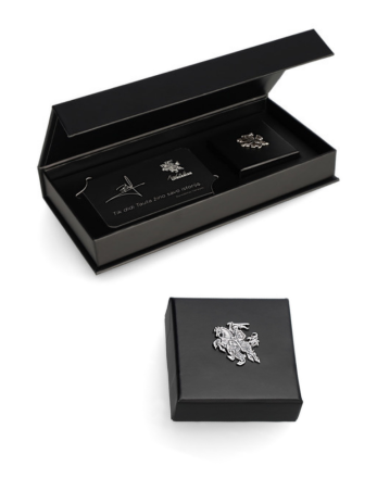 Sidabrinis ženkliukas VYTIS | 925 prabos sidabras, rankų darbo