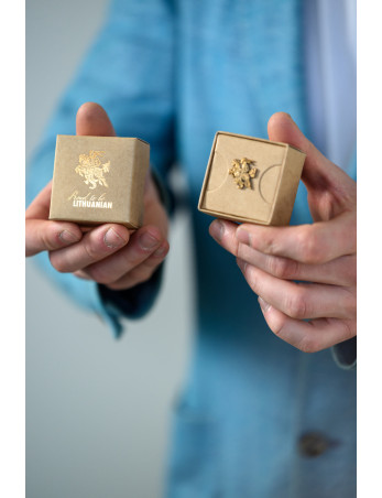 Bronzinis ženkliukas VYTIS | rankų darbo aksesuaras