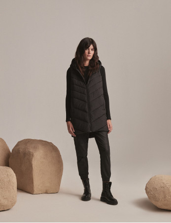 Moteriška ilga liemenė DAKAR VIP su gobtuvu