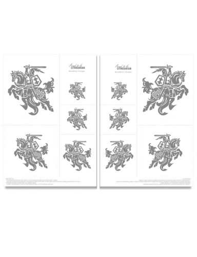 Lipdukų komplektas VYTIS – automobiliams